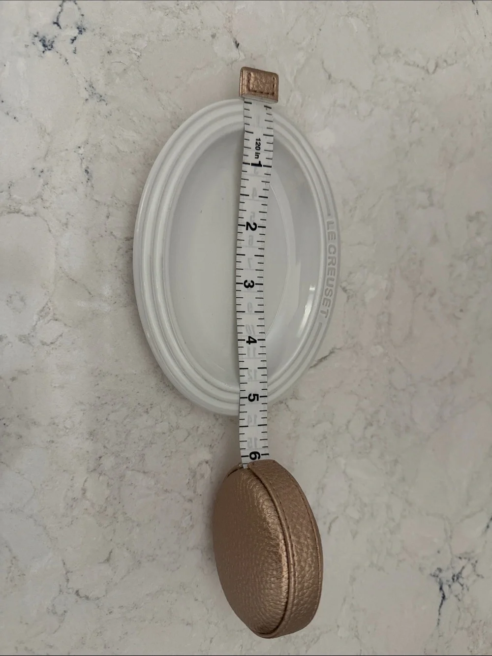 Le Creuset White mini Oval Serving Dish